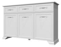 Комод Грация (3 ящ + 3 дв) (белый (Браво-мебель) ) в Белогорске от производителя 