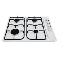 Варочная поверхность газовая 4-х конф. LIBERTON LHG 6540-01 (590х520хh95) (Материал корпуса Металл , Цвет корпуса белый) в Белогорске от производителя 