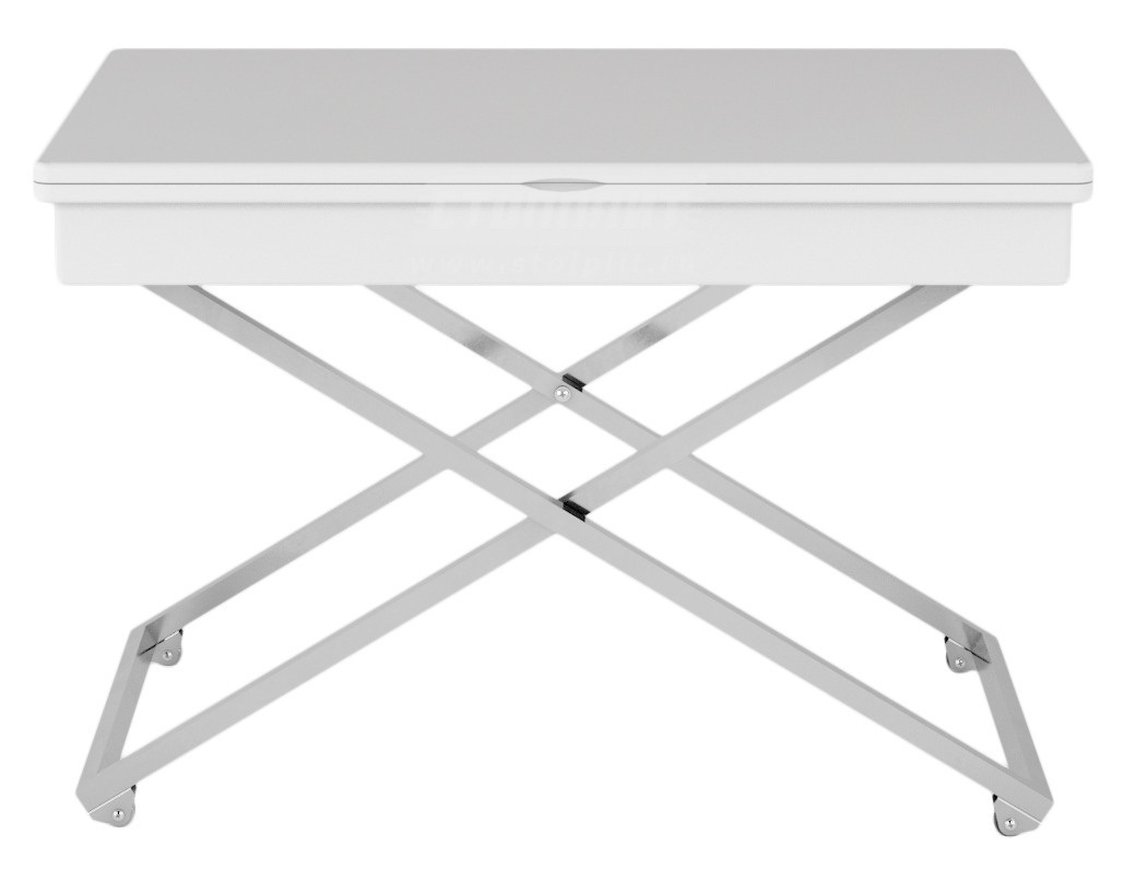 Фото Стол трансформируемый Андрэ Хром от производителя Калифорния в Белогорске по цене 16&nbsp;350 ₽