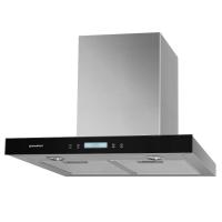 Вытяжка купольная Prima plus 60 (600х500хh400(780)) (Материал Металл/Стекло , Цвет Металлик/Черный) в Белогорске от производителя 