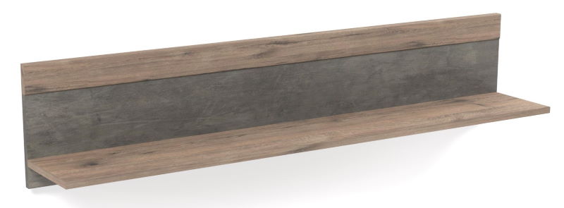 Фото Полка навесная Денвер Д-7 от производителя СБК в Белогорске по цене 3&nbsp;120 ₽