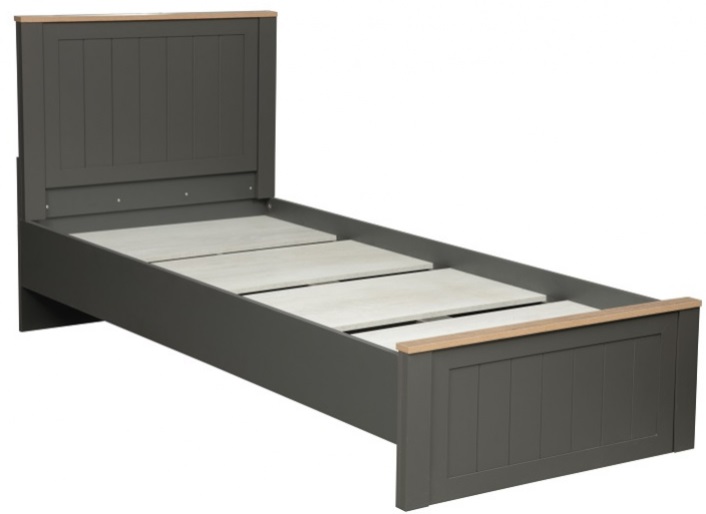 Фото Кровать односпальная Прованс 37.22 (СМ 90х200) комплектуется настилом от производителя Олмеко в Белогорске по цене 14&nbsp;860 ₽