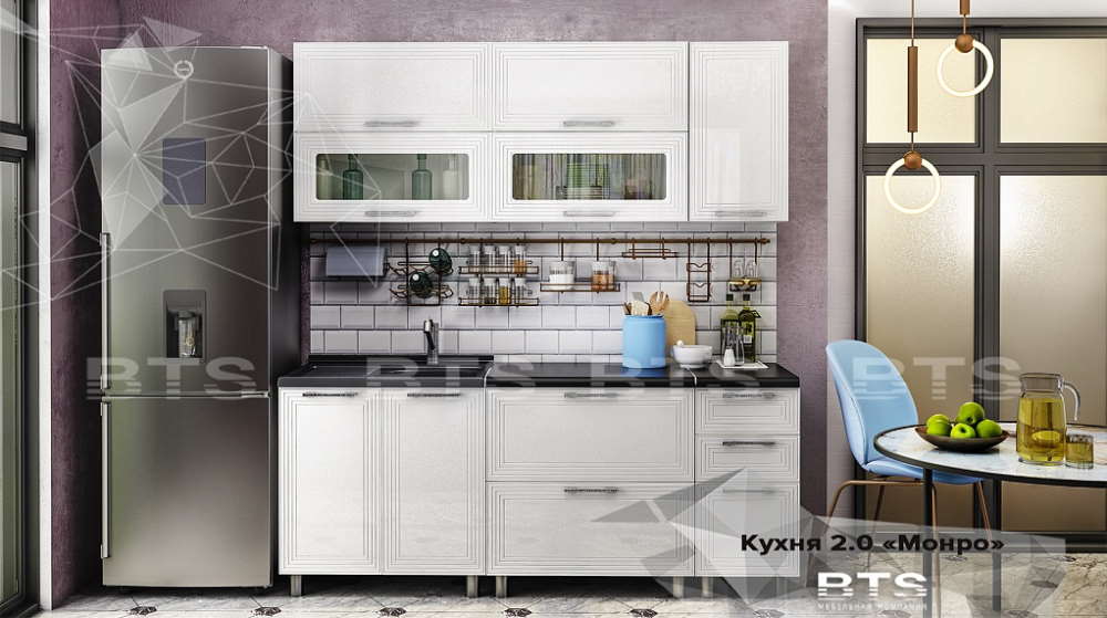 Фото Кухня Монро (2,0) от производителя БТС  в Белогорске по цене 38 040 ₽