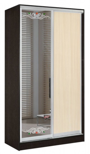 Фото Шкаф-купе Оскар 1.7 (1,2х0,6х2,2 - 2 двери) от производителя Мебель Маркет в Белогорске по цене 41 450 ₽