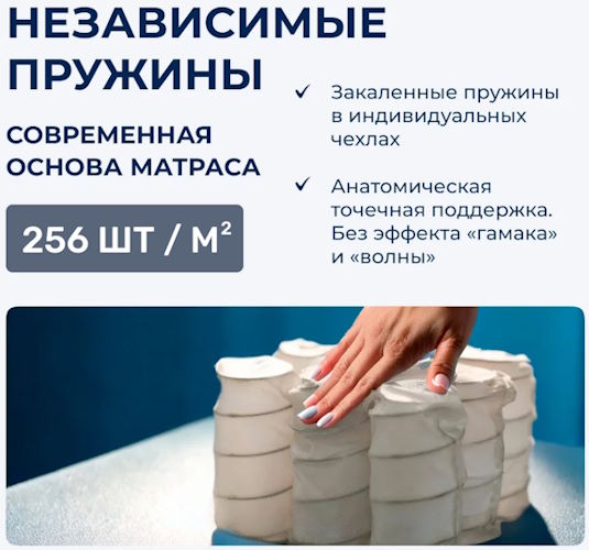 Фото Матрас Energia (Энерджия) от производителя Линия Флекс в Белогорске по цене 18&nbsp;000 ₽