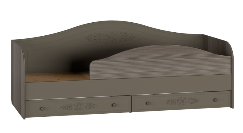 Фото Кровать односпальная Ассоль плюс АС-10 (СМ 80х200) комплектуется настилом от производителя Компасс в Белогорске по цене 27&nbsp;800 ₽