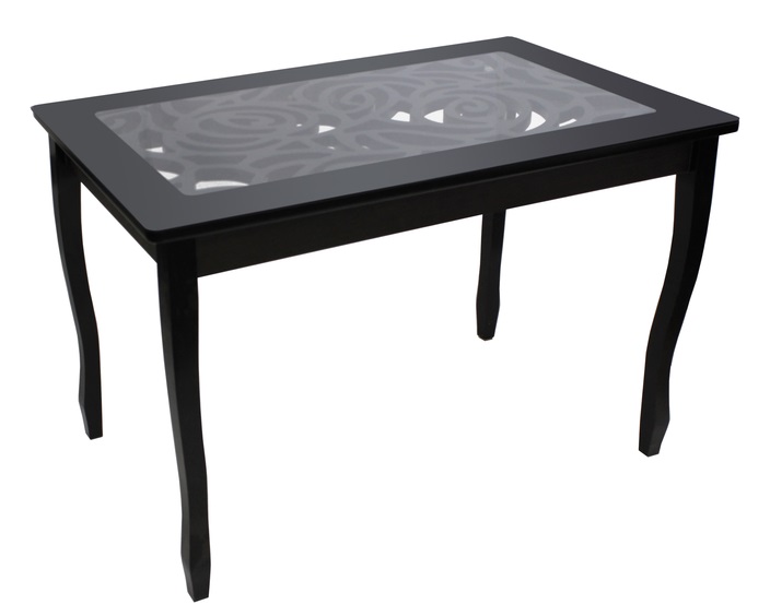 Фото Стол обеденный Стиль 2 Ажур от производителя Мебель из стекла в Белогорске по цене 13&nbsp;370 ₽