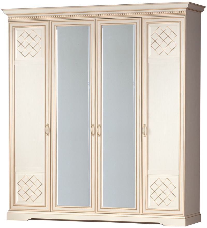 Фото Шкаф Парма 814 (207) четырехдверный от производителя Яна в Белогорске по цене 89&nbsp;970 ₽