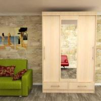 Фото  шкаф-купе шон-5 (3 двери) производитель Пирамида