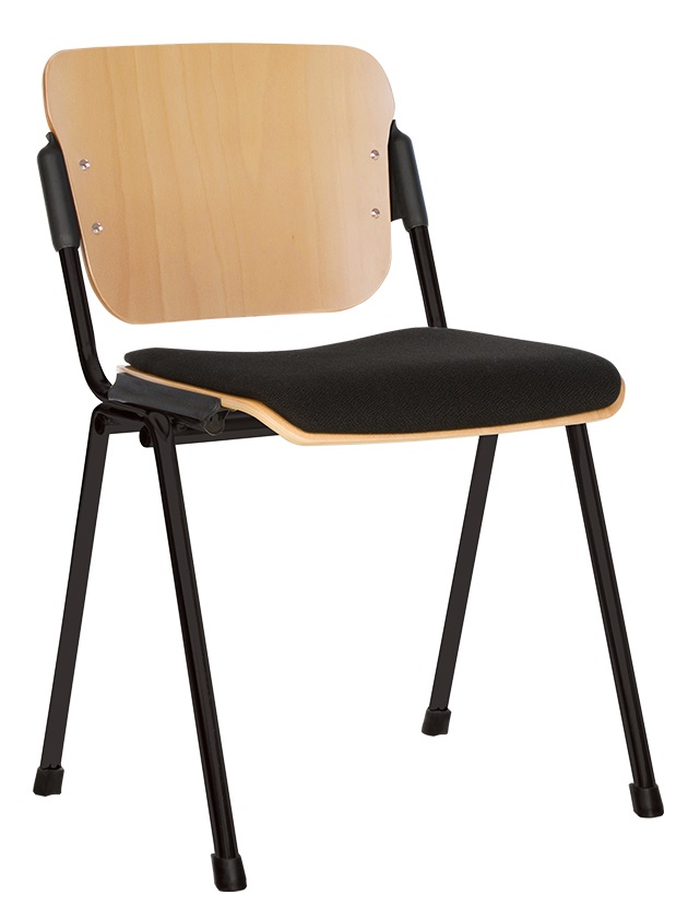 Фото Стул для посетителя Эра (Era) wood plus combi (крашенный) от производителя Новый стиль в Белогорске по цене 3 830 ₽