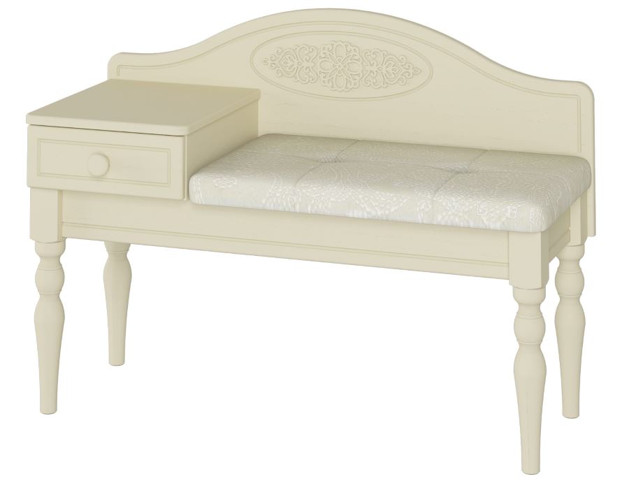 Фото Банкетка Ассоль плюс АС-41 (левая) от производителя Компасс в Белогорске по цене 17 500 ₽