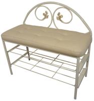 Фото banketki банкетка-обувница уют-люкс стеганное (40мм) производитель Металл-Конструкция