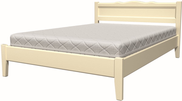 Фото Кровать двуспальная Карина-7 (СМ 160х200) без основания с универсальными царгами от производителя Браво-мебель в Белогорске по цене 15 210 ₽