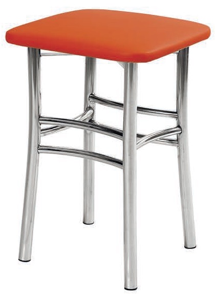 Фото Табурет Квадрат хром от производителя Мир стульев в Белогорске по цене 2 020 ₽