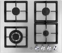 Варочная поверхность газовая 4-х комф. PG-620 (590х510) (Материал Стеклокерамика , цвет белый) в Белогорске от производителя 