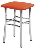 Табурет Квадрат хром ( Обивка стула:кожзам , хром, в ассортименте (Мир стульев) ) в Белогорске от производителя 