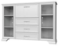 Комод Грация (бар) (белый, белый  (Браво-мебель) ) в Белогорске от производителя 