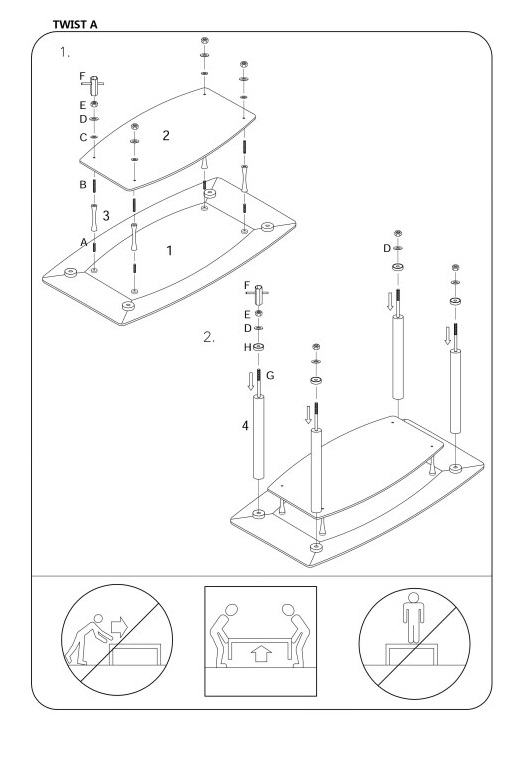 Фото Стол обеденный Signal Twist A в Белогорске по цене 22 690 ₽ от производителя Signal, код товара 2000001712375 шт Фото Стол обеденный Signal Twist A от производителя Signal в Белогорске по цене 22 690 ₽