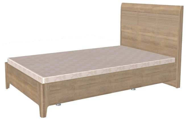 Фото Кровать односпальная Мелисса КР-2861 (СМ 120х200) с ламельным основанием от производителя Лером в Белогорске по цене 31 160 ₽