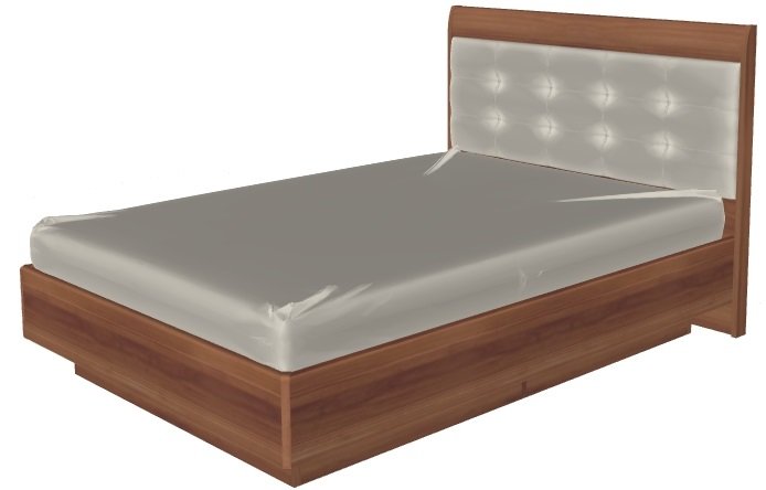 Фото Кровать двуспальная Мелисса КР-1852 (СМ 140х200) с подъемным механизмом от производителя Лером в Белогорске по цене 41 310 ₽