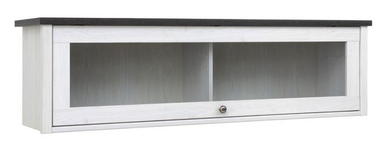 Фото Полка-витрина Порто SFW1W от производителя Black Red White (БРВ) в Белогорске по цене 10 470 ₽