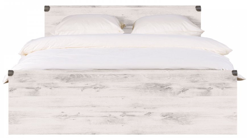 Фото Кровать двуспальная Индиана JLOZ (СМ 160х200) без основания от производителя Black Red White (БРВ) в Белогорске по цене 17&nbsp;850 ₽