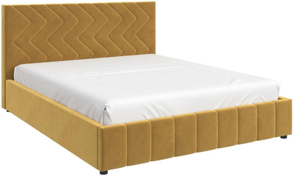 Фото Кровать двуспальная Нельсон (Зигзаг) (СМ 140х200) без основания от производителя Браво-мебель в Белогорске по цене 14 330 ₽