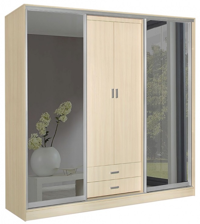 Фото Шкаф-купе Лорд 1.1 (2 двери) от производителя Мебель Маркет в Белогорске по цене 63 940 ₽