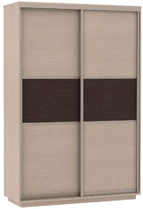 Шкаф-купе Экспресс Мини (2 двери) (Материал дверей:лдсп, цвет дверей:дуб молочный-венге, цвет каркаса:дуб молочный (Мебельная компания Е1) )