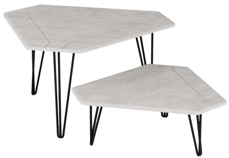 Фото Стол журнальный Тет-а-тет (2шт) от производителя Калифорния в Белогорске по цене 9&nbsp;420 ₽