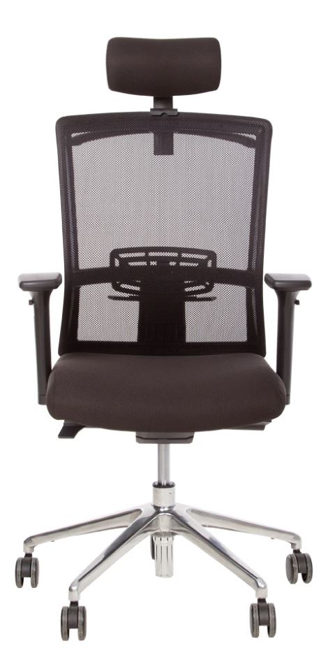 Фото Кресло для персонала Стило (Stilo) R HR SFB (алюминий) от производителя Новый стиль в Белогорске по цене 21 760 ₽