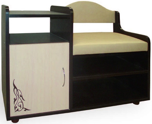 Фото Тумба универсальная для обуви ТУ-2 от производителя Комфортная мебель в Белогорске по цене 4 460 ₽