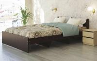 Кровать двуспальная К-12 (СМ 140х200) комплектуется настилом ( 140х200 , ЛДСП , венге , без подъемного мех. , без ящиков , без матраса (Ромис) ) в Белогорске от производителя 
