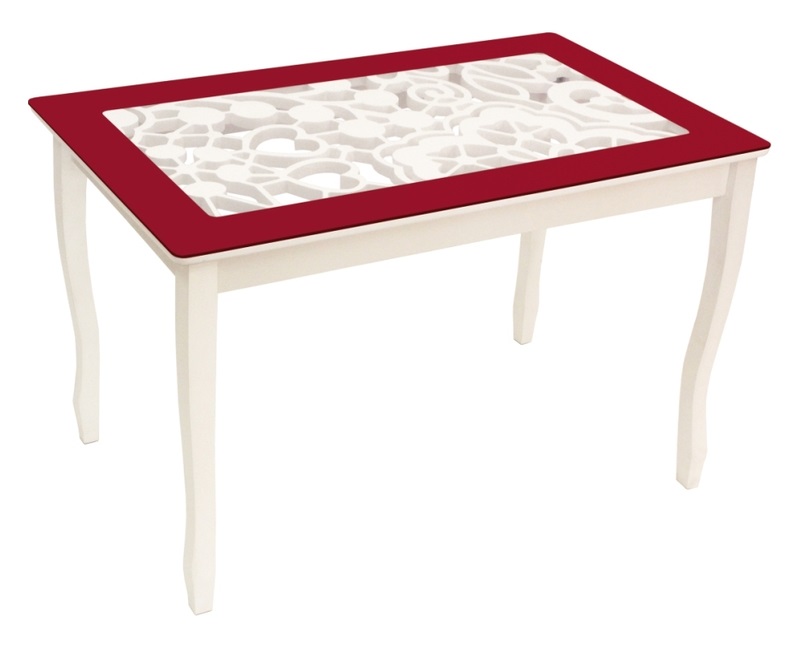 Фото Стол обеденный Стиль 2 Ажур III mini  от производителя Мебель из стекла в Белогорске по цене 11&nbsp;920 ₽