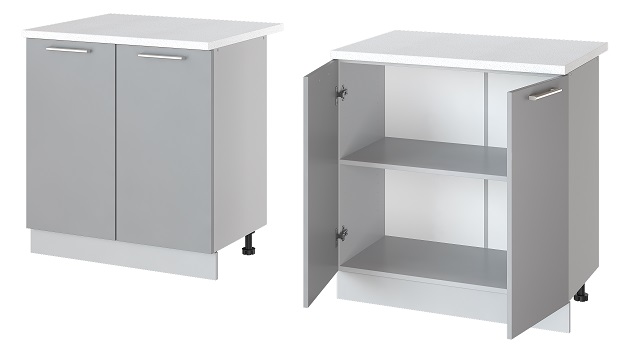 Фото Кухня Бронкс стол-рабочий Н-80 от производителя Леко в Белогорске по цене 5 630 ₽