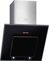 Вытяжка наклонная Abelia 160 (600х400хh857(1332)) (Материал Металл/Стекло , Цвет Металлик/Черный) в Белогорске от производителя 