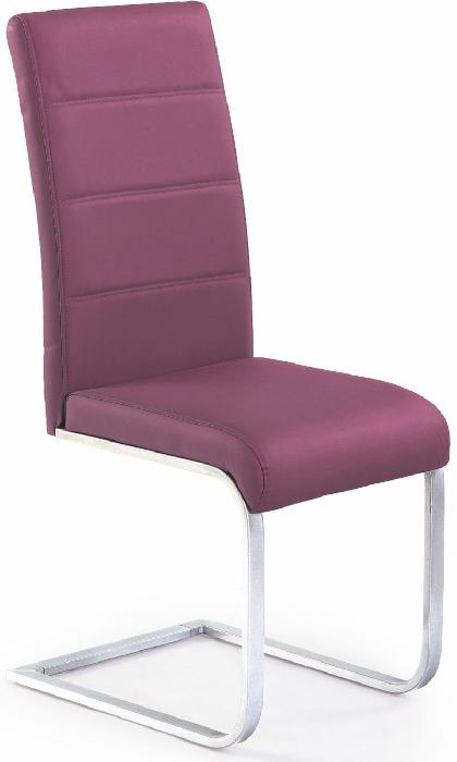 Стул Halmar K85 ( Обивка стула:экокожа , хром, фиолетовый (Halmar ) )