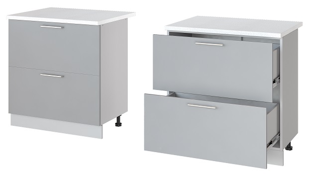 Фото Кухня Бронкс стол-рабочий Н-82 от производителя Леко в Белогорске по цене 8&nbsp;800 ₽