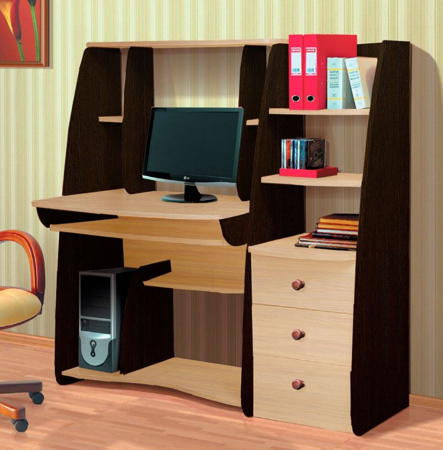 Фото Стол компьютерный СК 1  от производителя Фант-мебель в Белогорске по цене 9&nbsp;590 ₽