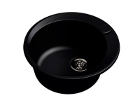 Мойка Ewigstein rund 45 (ГР 500х500хh200) (шир.ящ.min 450) (Цвет мойки черный) в Белогорске от производителя 