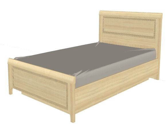 Фото Кровать односпальная Карина КР-1021 (СМ 120х200) с подъемным механизмом от производителя Лером в Белогорске по цене 43&nbsp;050 ₽