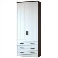 Фото  шкаф венеция-1 секция-9 (90) двухдверный производитель Росток