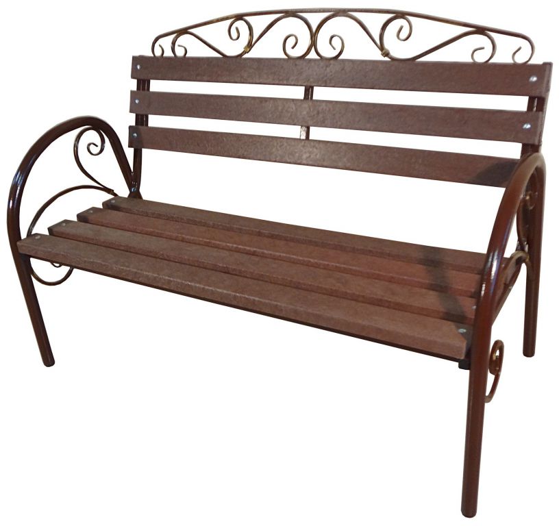 Фото Скамья Дуэт-Люкс (1264х680хh930) от производителя Металл-Конструкция в Белогорске по цене 11 280 ₽