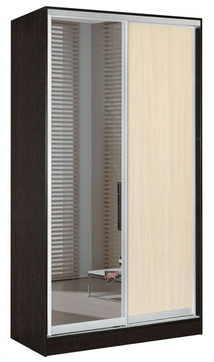 Фото Шкаф-купе Оскар 1.5 (1,2х0,6х2,3 - 2 двери) от производителя Мебель Маркет в Белогорске по цене 37 850 ₽