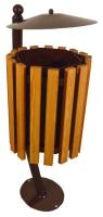 Фото  урна для мусора бульвар (370х350хh1020) производитель Металл-Конструкция