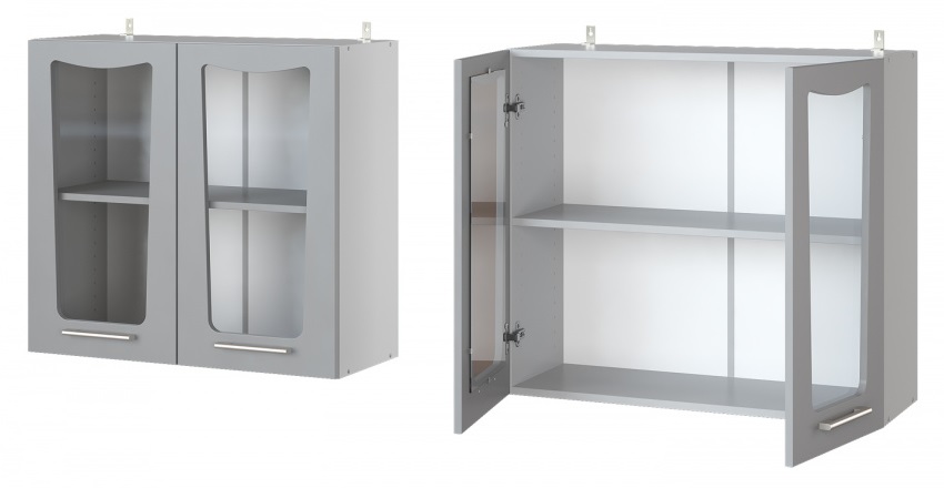 Фото Кухня Парма шкаф навесной АВ-80 от производителя Леко в Белогорске по цене 6&nbsp;660 ₽