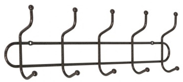 Фото Вешалка настенная Дружба 5 от производителя Завод металлических изделий в Белогорске по цене 290 ₽