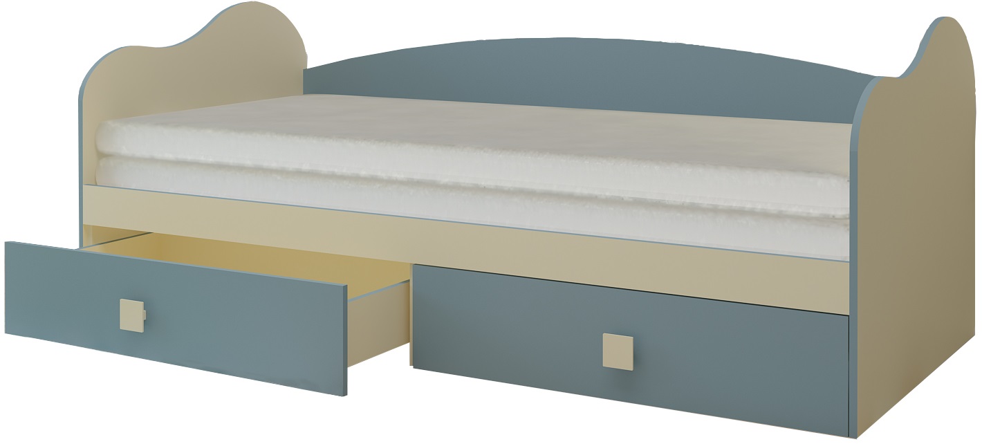 Фото Кровать-тахта Радуга (СМ 80х200) от производителя Горизонт в Белогорске по цене 13&nbsp;460 ₽