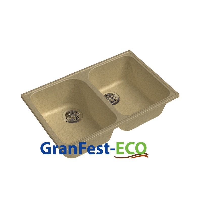Фото Мойка Granfest eco-15 (ГР 740х480хh200) (шир.ящ.min 720) без сифона от производителя Granfest в Белогорске по цене 4 750 ₽
