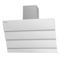 Вытяжка наклонная Cascada E 90 (896х400хh863(1173)) (Материал Металл/Стекло , Цвет Металлик/Черный) в Белогорске от производителя 